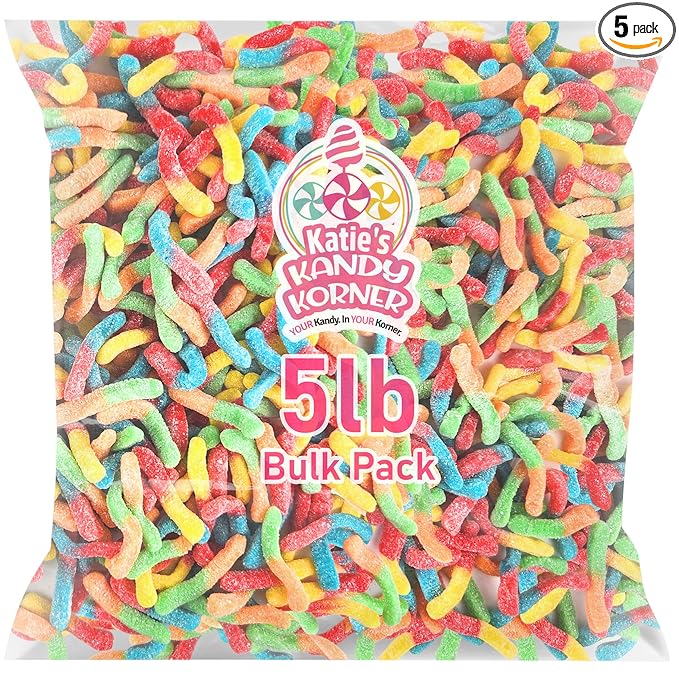 5lb Pack Gummy Worms