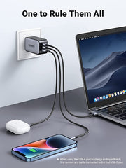 UGREEN USB C Charger 65W Nexode 3 Ports